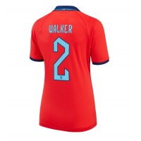 England Kyle Walker #2 Bortedrakt Dame VM 2022 Kortermet